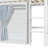Full Size Loft Bed with Storage-9030117