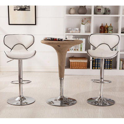 Leopoldo Swivel Upholstered Adjustable with Metal Frame