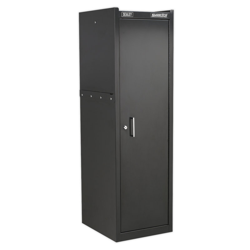 Metal 2 - Tier 39cm Home Locker, Black
