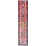 Vintage Turkish Village Rugs One-of-a-Kind Runner 2'8" X 11'9" Area Rug