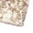 Carignano Handmade Shag Ivory / Black Tips Faux Fur Area Rug-1602025874