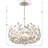 Aumiller 5 Light Matte White Chandelier-649450316