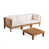 Brown Frame / Beige Cushion selected