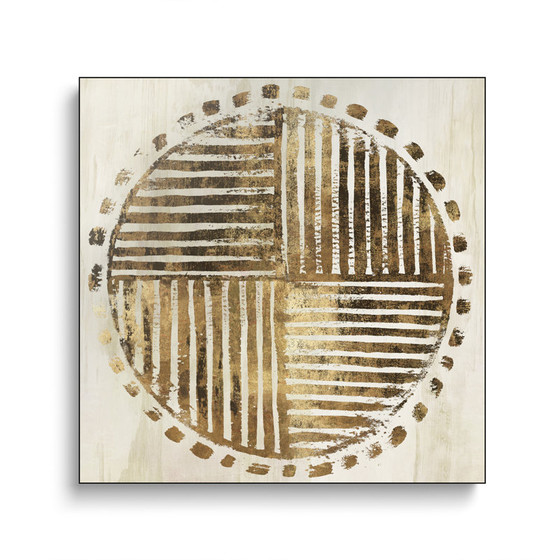 Reproduction d'art sur toile Steemplix, "African Lines I" par Eva Watts