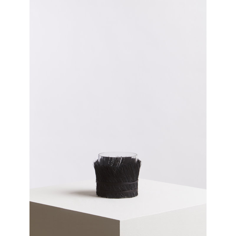 Glass Tabletop Tealight Holder, 10cm H x 10cm W x 10cm D