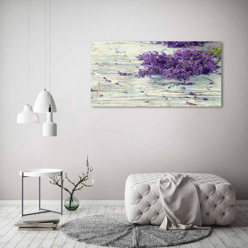 Lavender - Wrapped Canvas Print, No Frame, 60cm H x 120cm W
