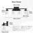 Bathroom Vanity Light 4 Light Bathroom Light Fixture, Clear Glass Shade, Crystal Bubble, Dimmable LED Vanity Light.(Integrated LED Bulbs Included)-1340098040
