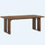 Table de salle à manger rectangulaire Baron-1085699703