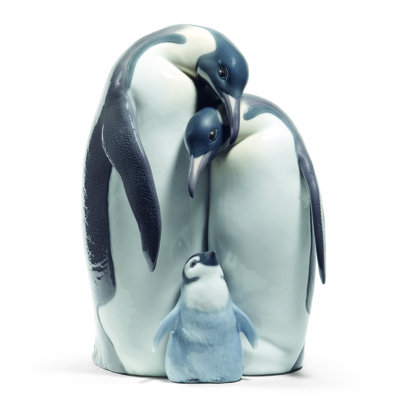 Figurine de famille pingouin
