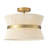 2 - Light Semi Flush Mount