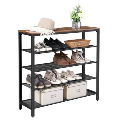 16 Pair Shoe Rack