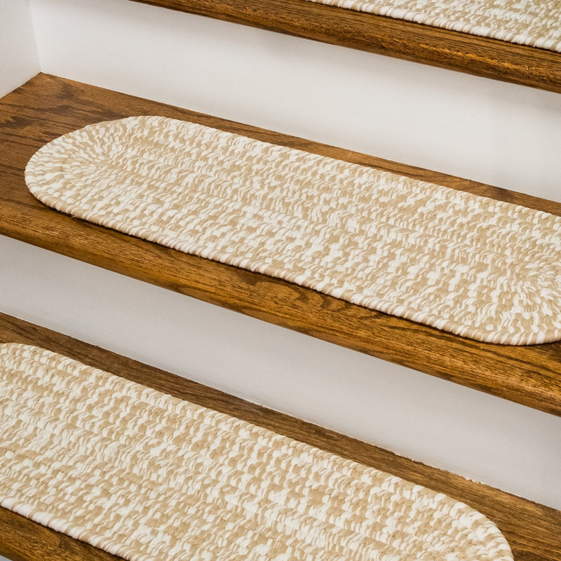 Tapis d'escalier Kristel, Beige