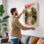 Sunset Over Palms Tropical - Wrapped Canvas-2069487914-2069487927
