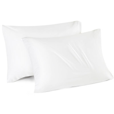 Bedsure Pillow Cases Set Of 2, Rayon Derived From Bamboo Pillowcase, Cooling Pillow Cases For Hot Sleepers, Soft & Breathable Cool Pillow Covers With Zipper, Gifts