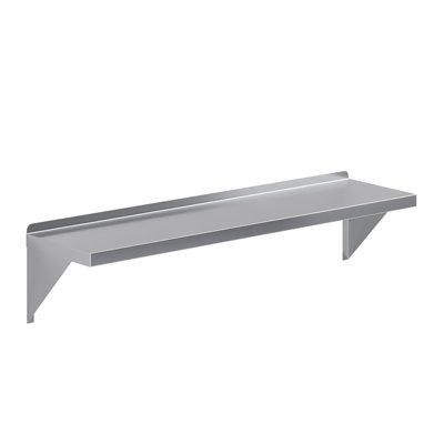 Tablette murale en acier inoxydable AmGood