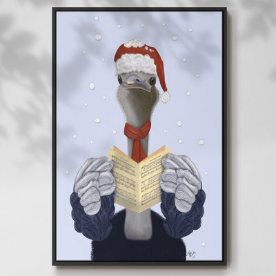 " Ostrich, Carol Singing "