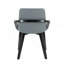 Chaise en bambou et similicuir-524480438