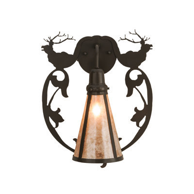 Rustic Lodge 1 - Light Armed Sconce