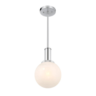 Luminaire en chrome 1 lumière Meridian