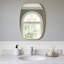 Miroir de salle de bain ovale-745992647