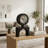 13" Michaia Wood Desk Clock