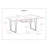 Ryder 66"W Solid Wood Desk, Industrial Contemporary Style with Keyboard Tray and V-Design Metal Base