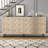 63" Large Sideboard Cabinet with Adjustable Shelves-1914693822