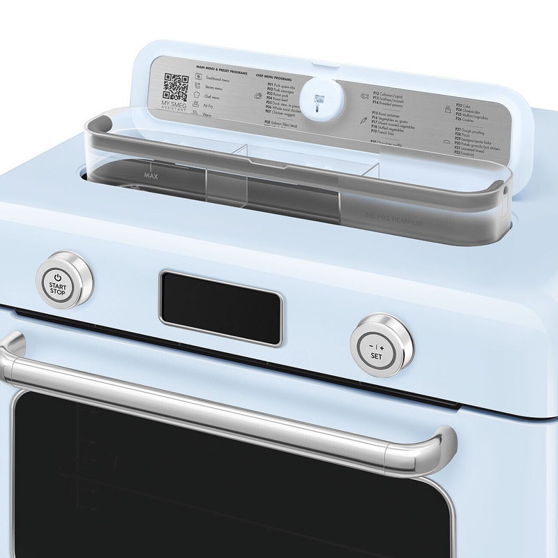 Combi Countertop Air Fry Oven With Steam, Sky Blue