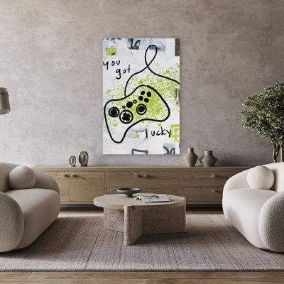 Arcade IV Color - Games Black Control Art