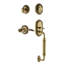 Nostalgic Warehouse Rope Rosette C Grip Handleset with Single Cylinder Deadbolt and Swan Lever-2044397970-2044397974-2044397976
