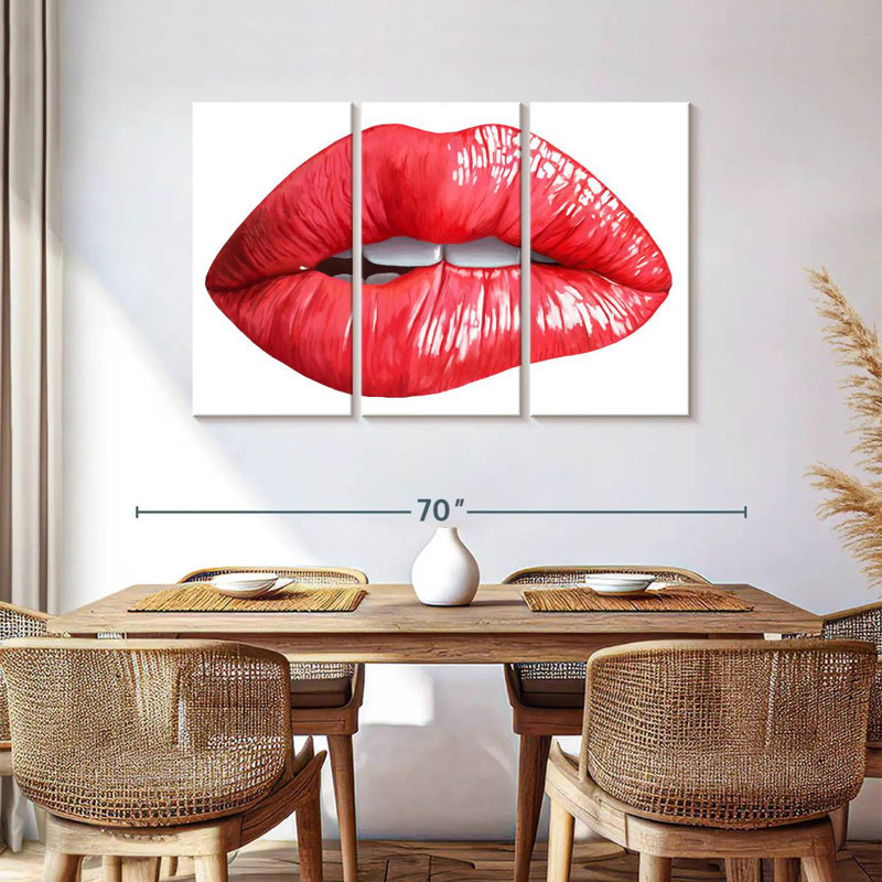 Shuttleworth Lip Biting, 36" H x 57" W