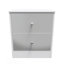 Fully Assembled Leoine Manufactured Wood Bedside Table-1818770790