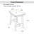 Kendrell Solid Wood Counter Stool