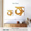 Avery Gold Circular Strokes I