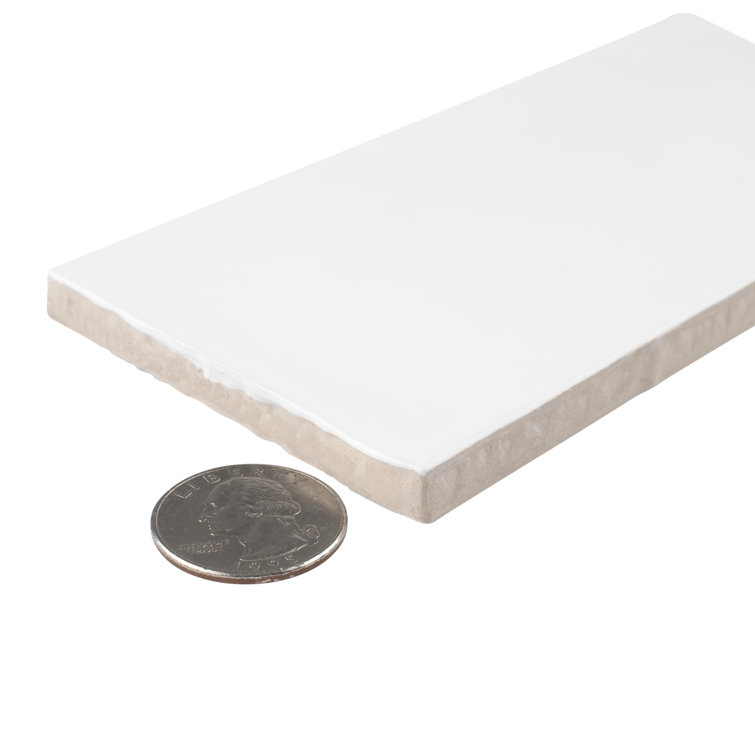 Castillo 3" x 6" Ceramic Brick Look Subway Wall Tile