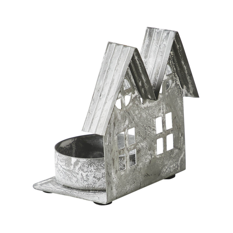 Porte-bougie en métal Festive Finds