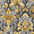 Brown/Gold Floral