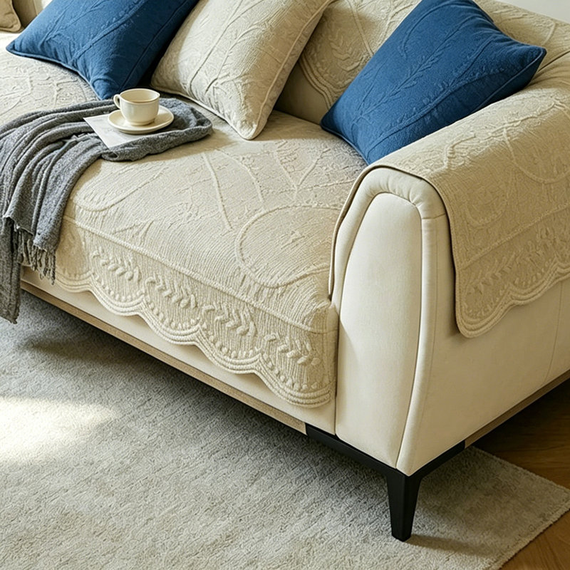 Housse pour canapé en coton