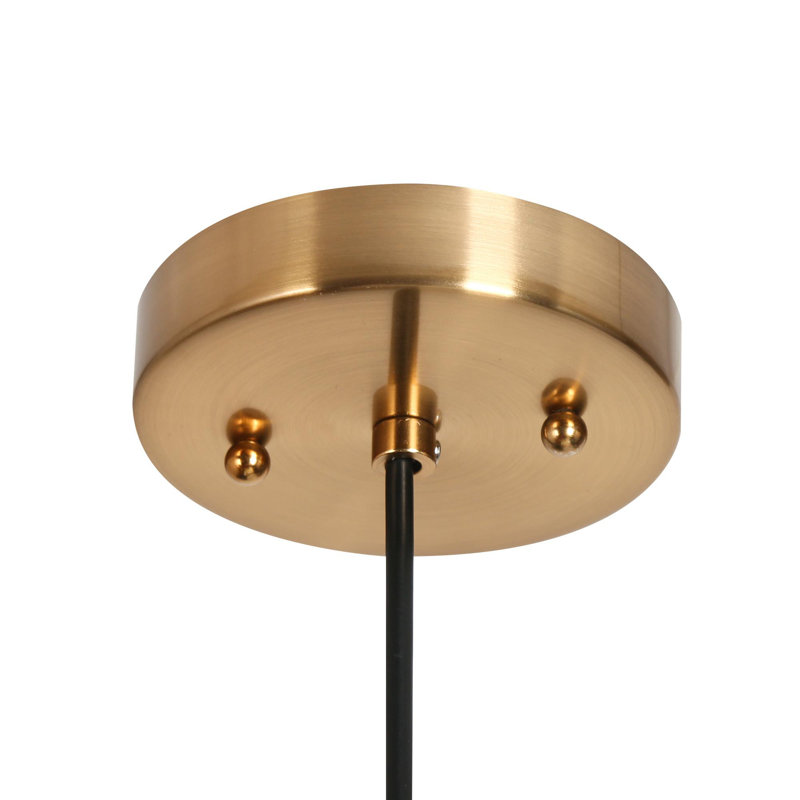 Luminaire suspendu simple à 1 lumière Ahlanni