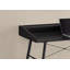 Bureau d'ordinateur, bureau personnel, ordinateur portable, tablettes de rangement, L 48 po, travail, stratifié, métal, contemporain, moderne-911036212
