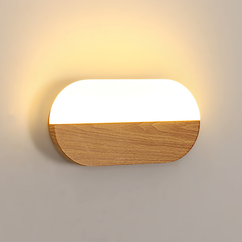 Oval 22Cm LED Wall Sconce