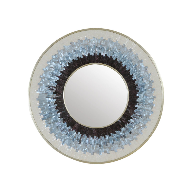 Concentro Round Coquillage Wall Mirror
