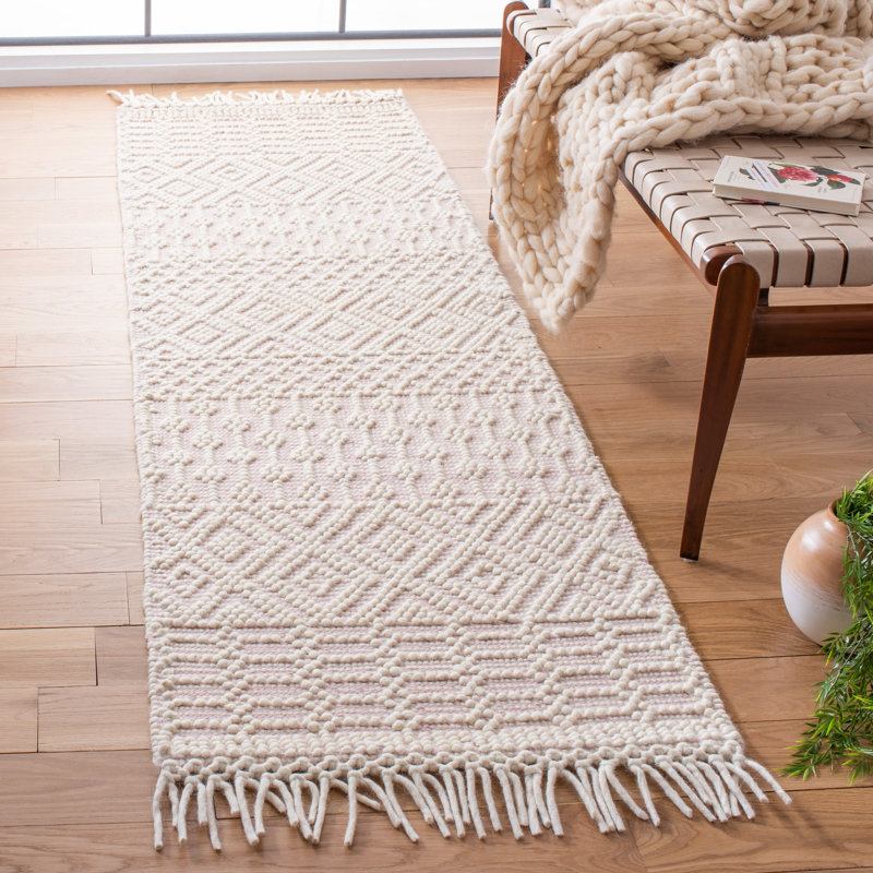 Vintage Look Hand Woven Area Rug, Runner 69 x 244 cm