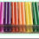 Deep Colored Unscented Candle Set in Gift Box