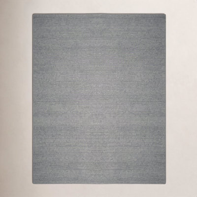 Ginseng Steel Hand-Woven Flatweave Rug