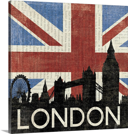 " London " Great Big Canvas 