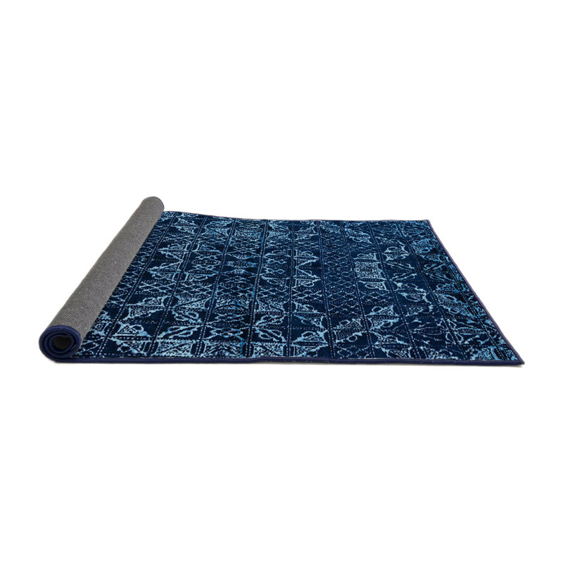 Abstract Indoor Rug, Round 4'