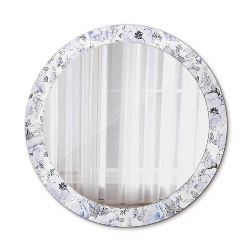 Huldar Glass Flat Wall Mirror