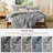 Bedsure Gray Duvet Cover Cal King Size - Soft Double Brushed Bedding Set for Kids & Adults（Set of 3）-109724471-109724494