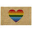 Paillasson Rainbow Heart